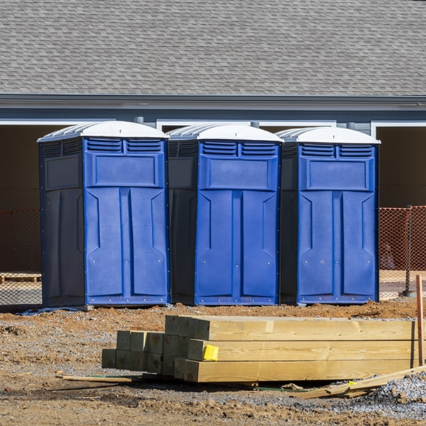 what is the cost difference between standard and deluxe portable restroom rentals in Cahokia IL